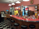 Niland's, Scott at&nbsp;counter