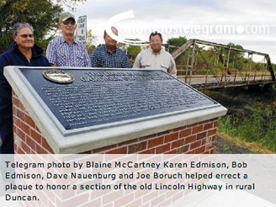 NE_ColumbusTelegraph plaque